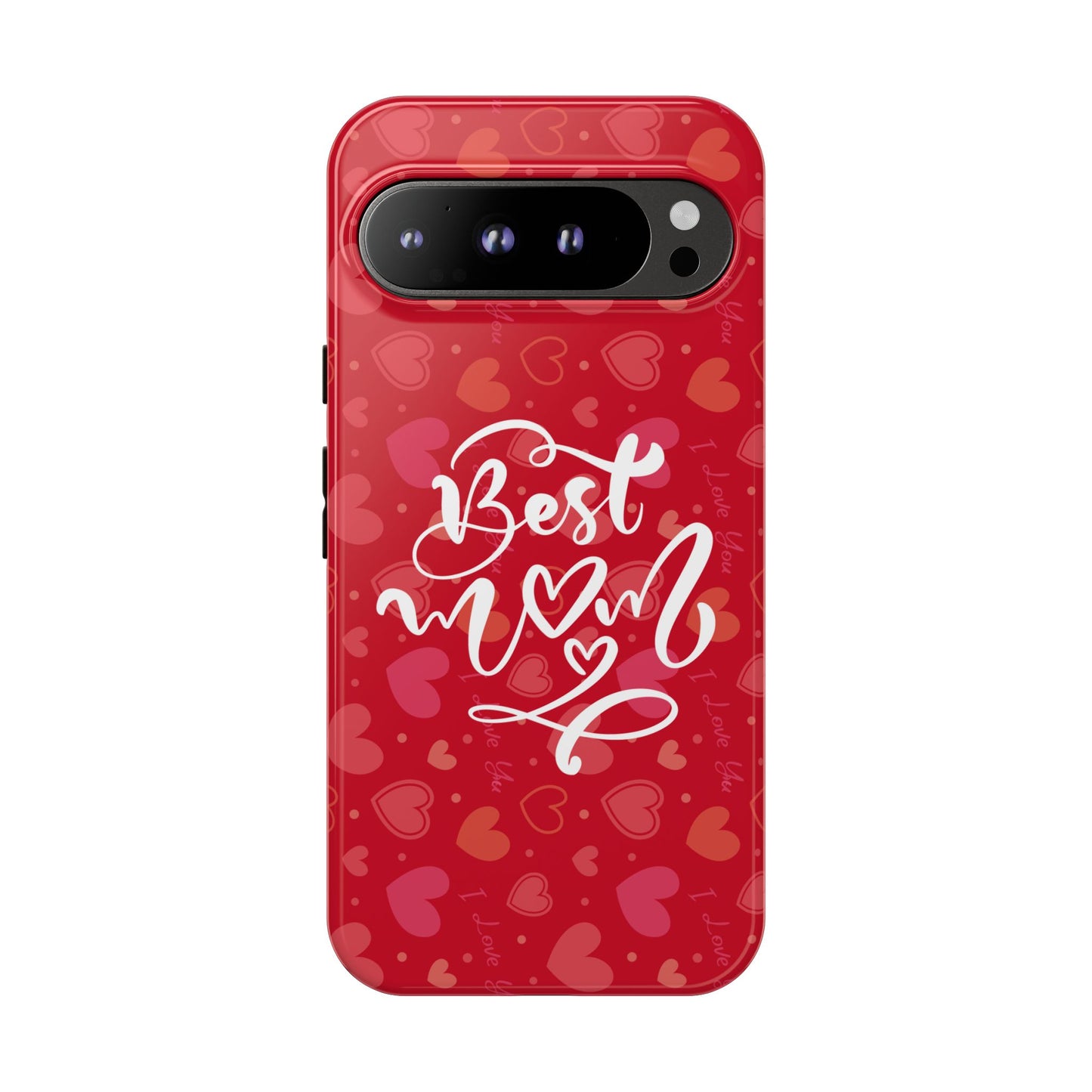 Best Mom Heart Phone Case - Tough and Stylish