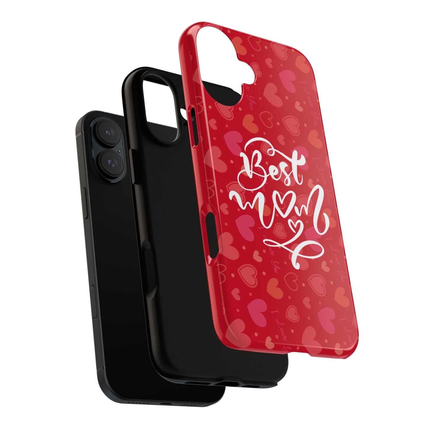 Best Mom Heart Phone Case - Tough and Stylish