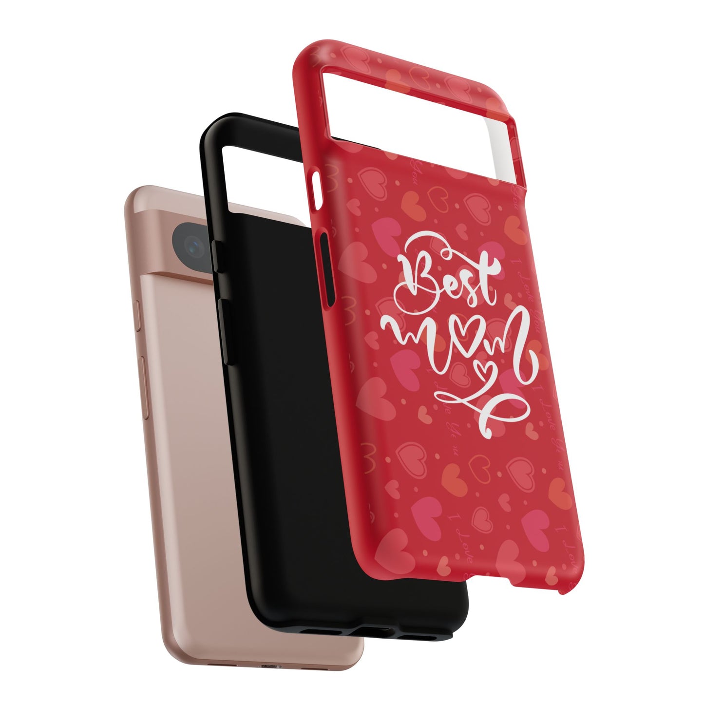 Best Mom Heart Phone Case - Tough and Stylish
