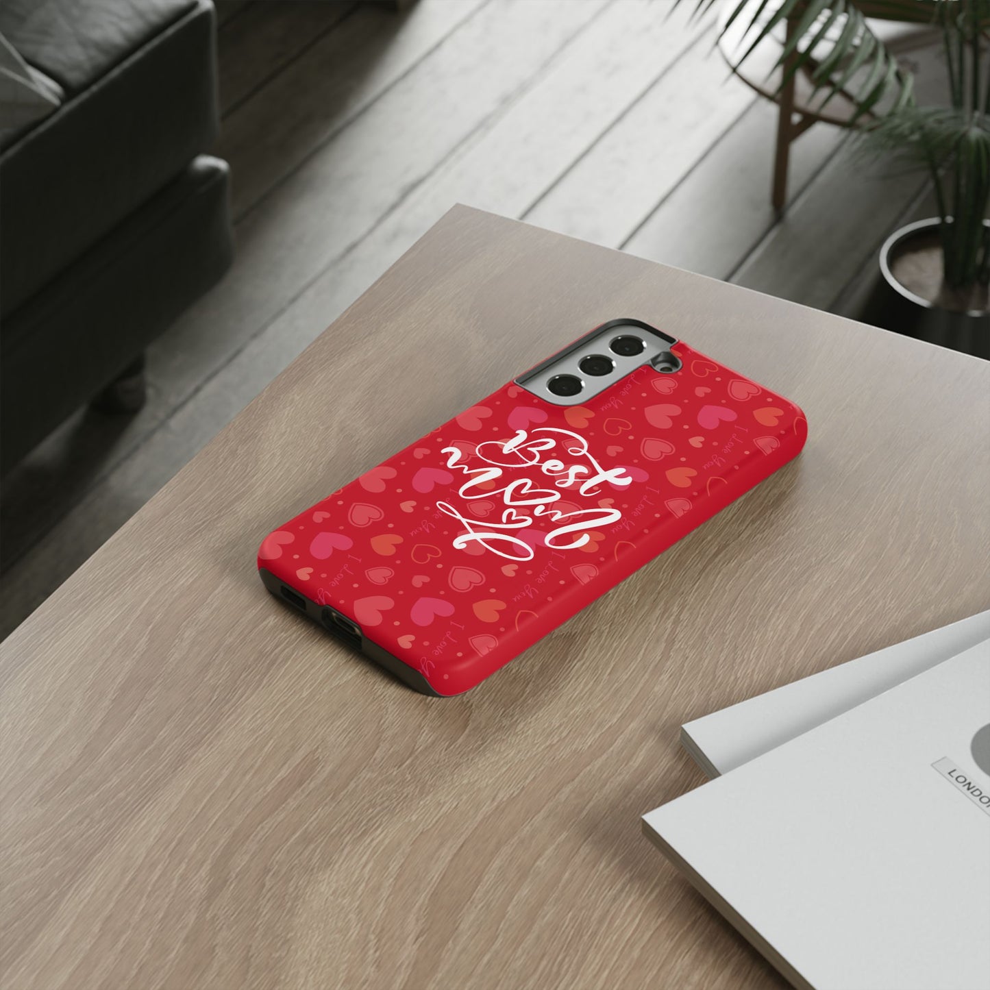 Best Mom Heart Phone Case - Tough and Stylish