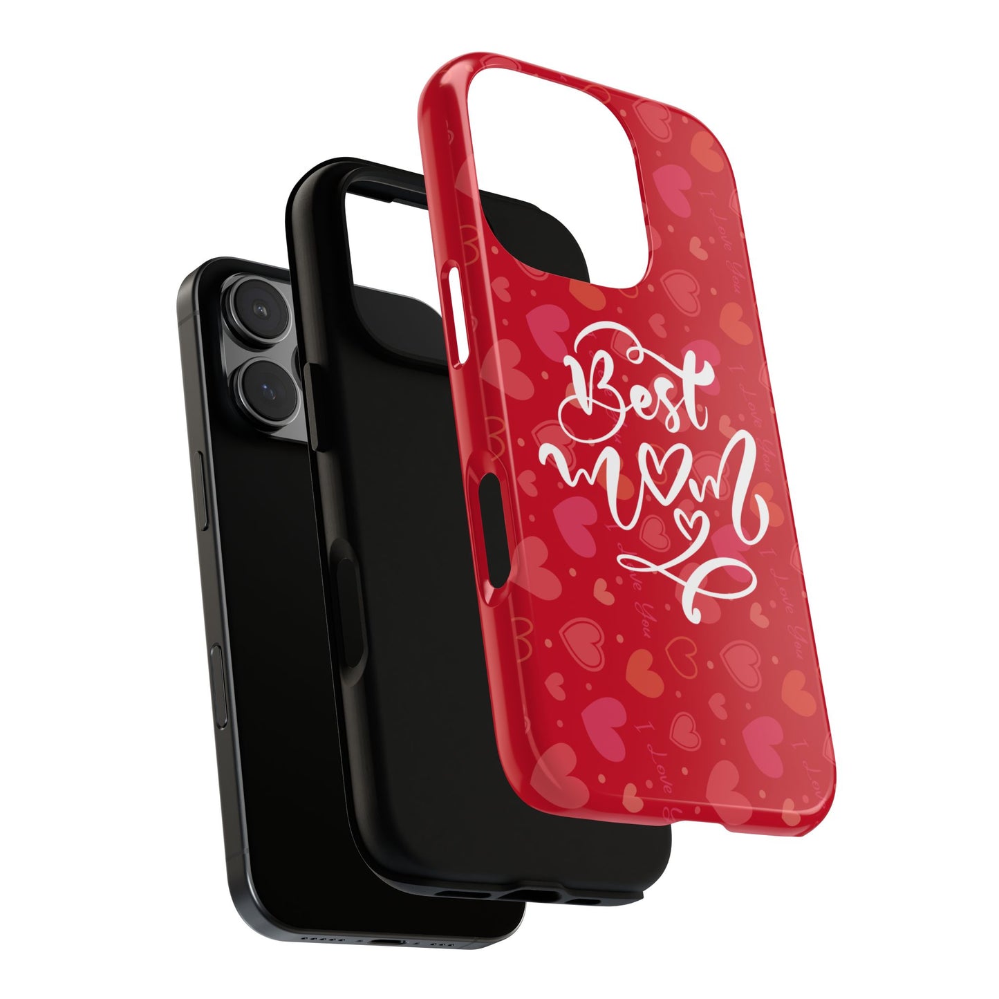 Best Mom Heart Phone Case - Tough and Stylish