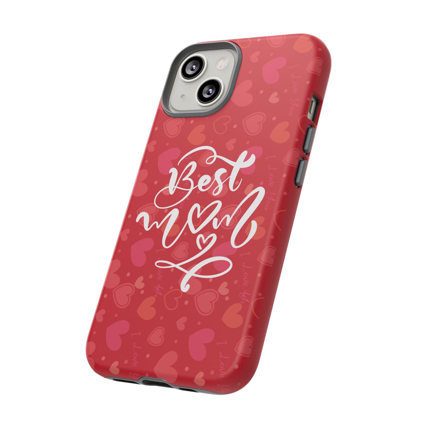 Best Mom Heart Phone Case - Tough and Stylish