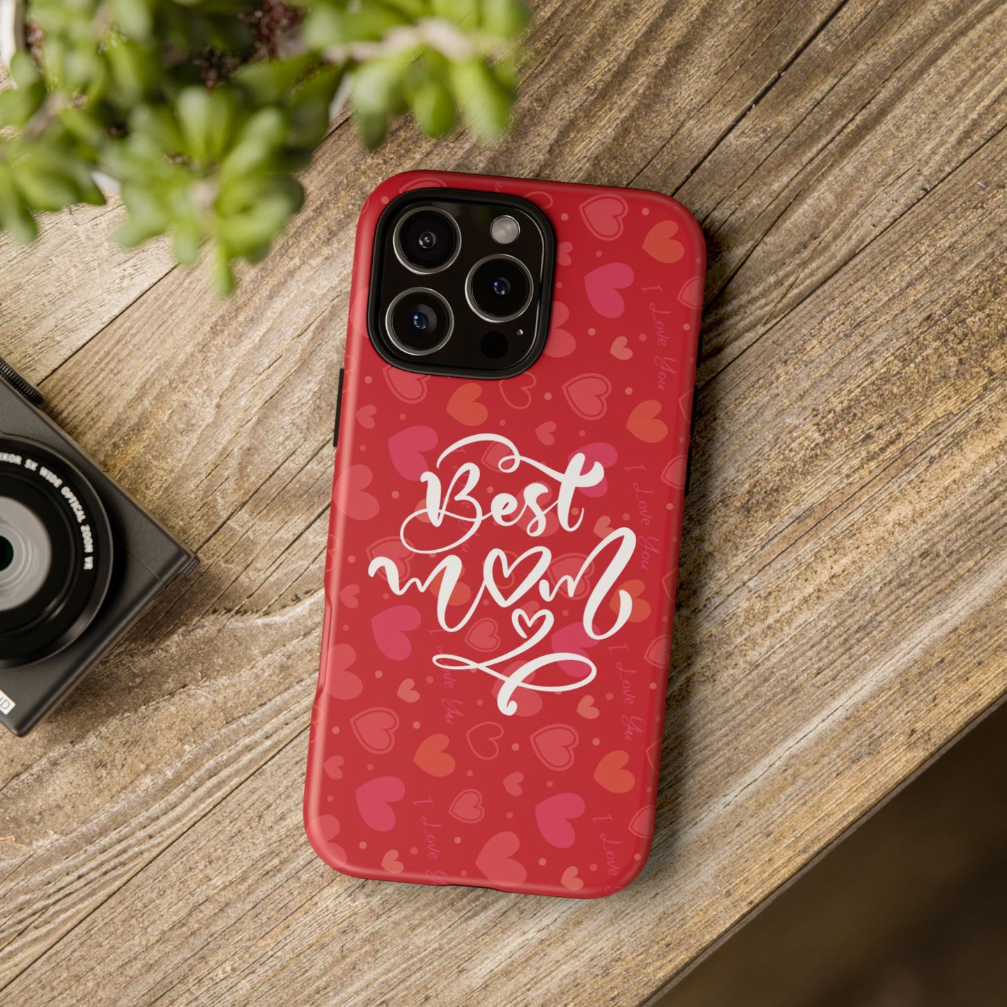 Best Mom Heart Phone Case - Tough and Stylish