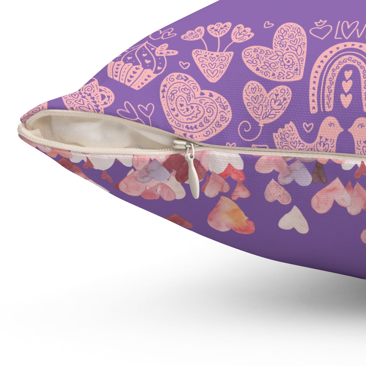 Super Mom & I Love Mom Decorative Pillow - Perfect Gift for Mother's Day