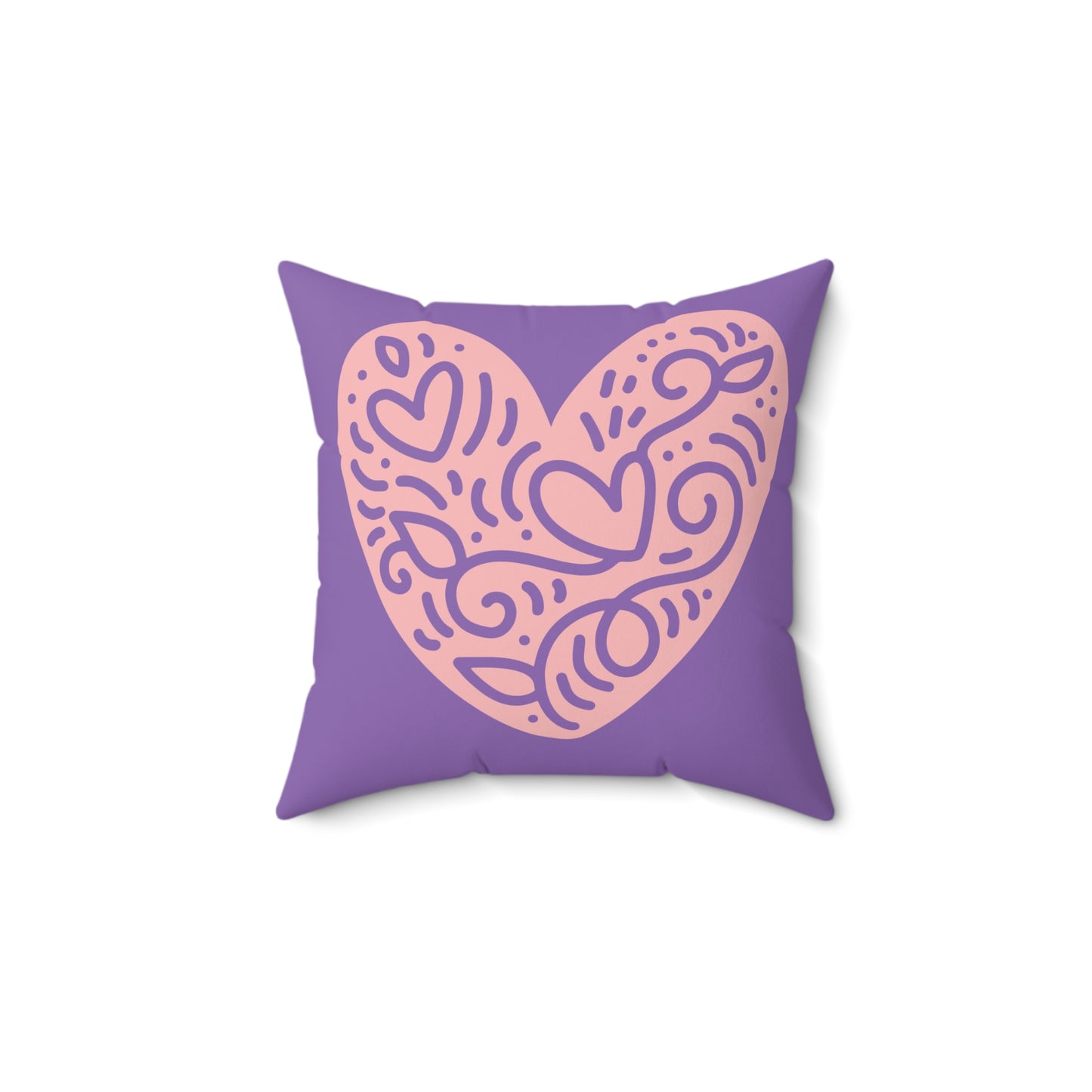 Love Mom Decorative Pillow - Perfect Gift for Mother's Day