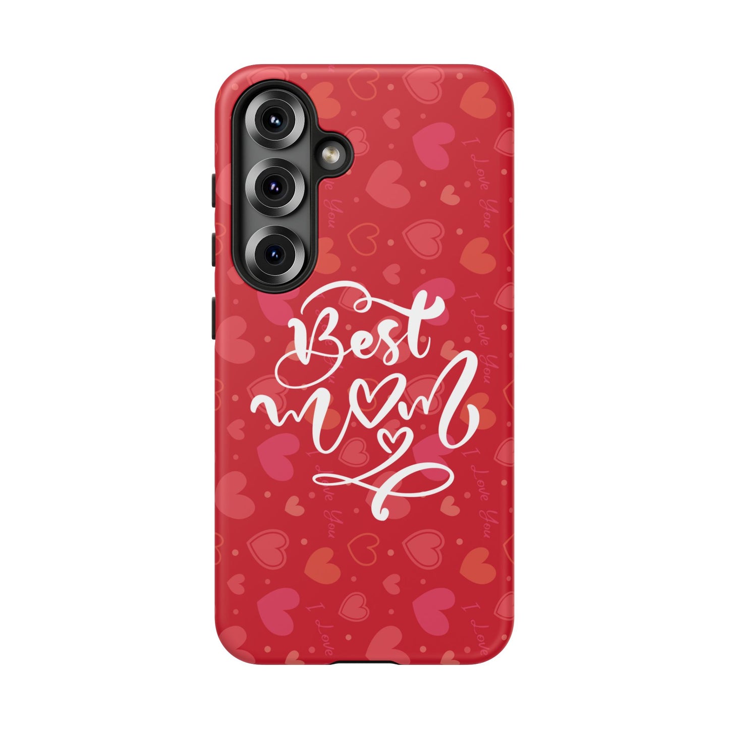 Best Mom Heart Phone Case - Tough and Stylish