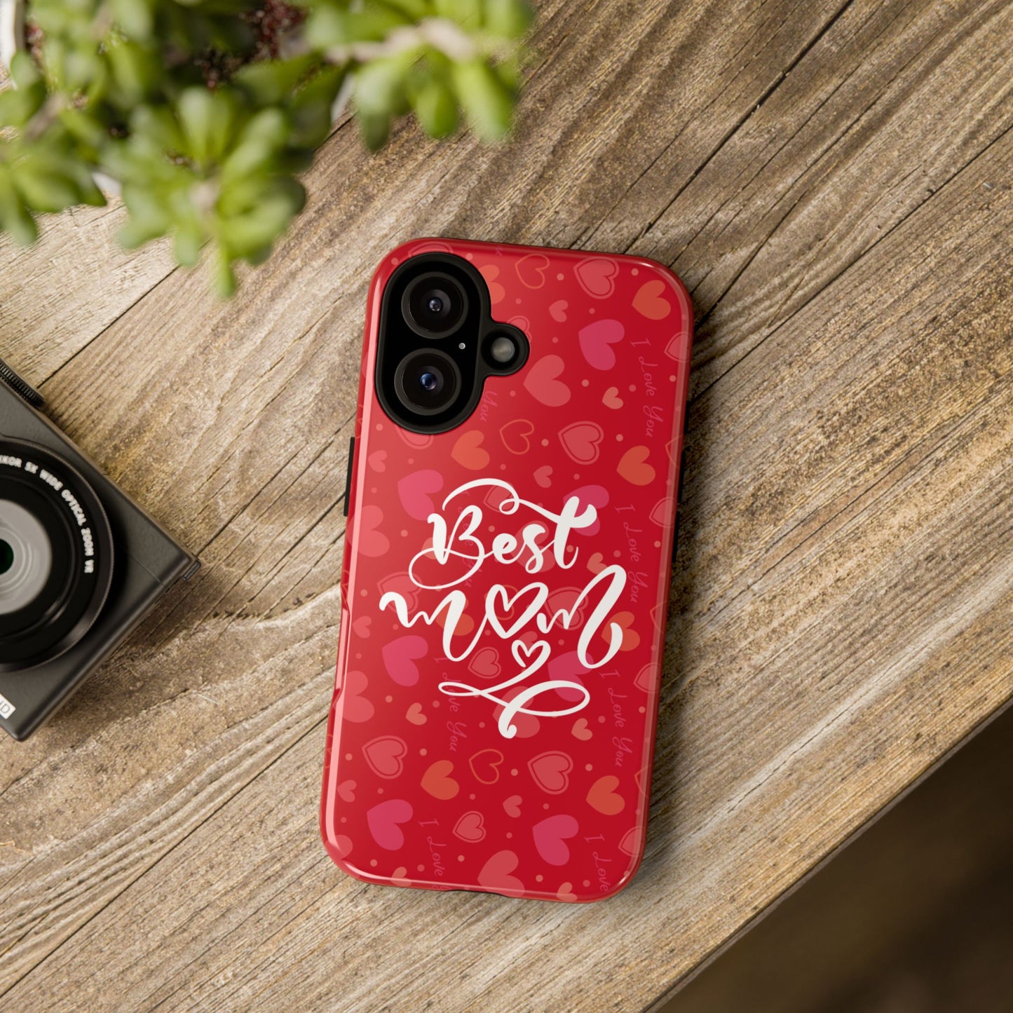 Best Mom Heart Phone Case - Tough and Stylish