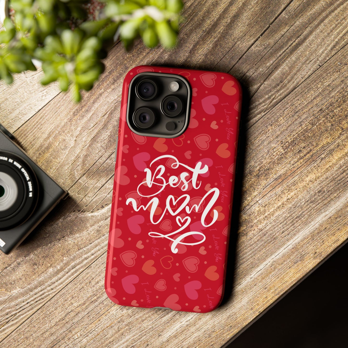 Best Mom Heart Phone Case - Tough and Stylish