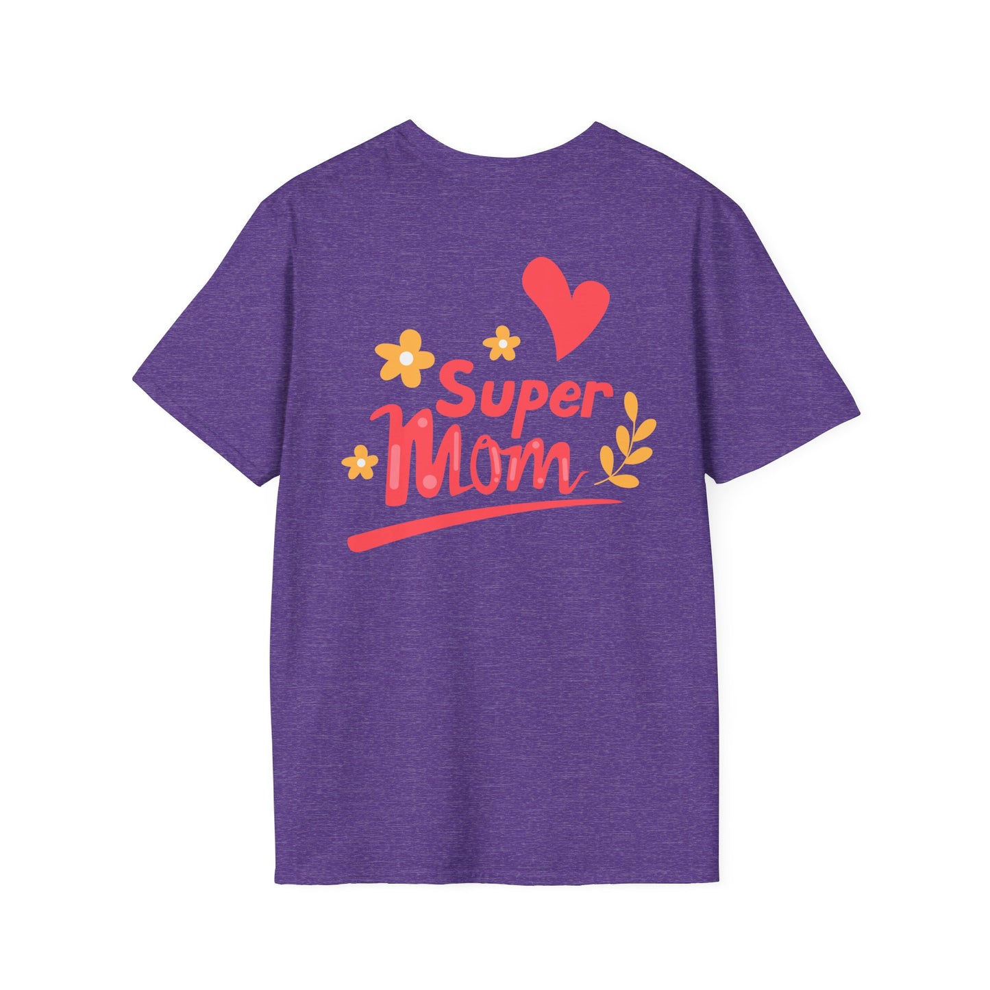 Thanks Mom Super Mom Unisex Softstyle T-Shirt - Perfect Gift for Mother's Day
