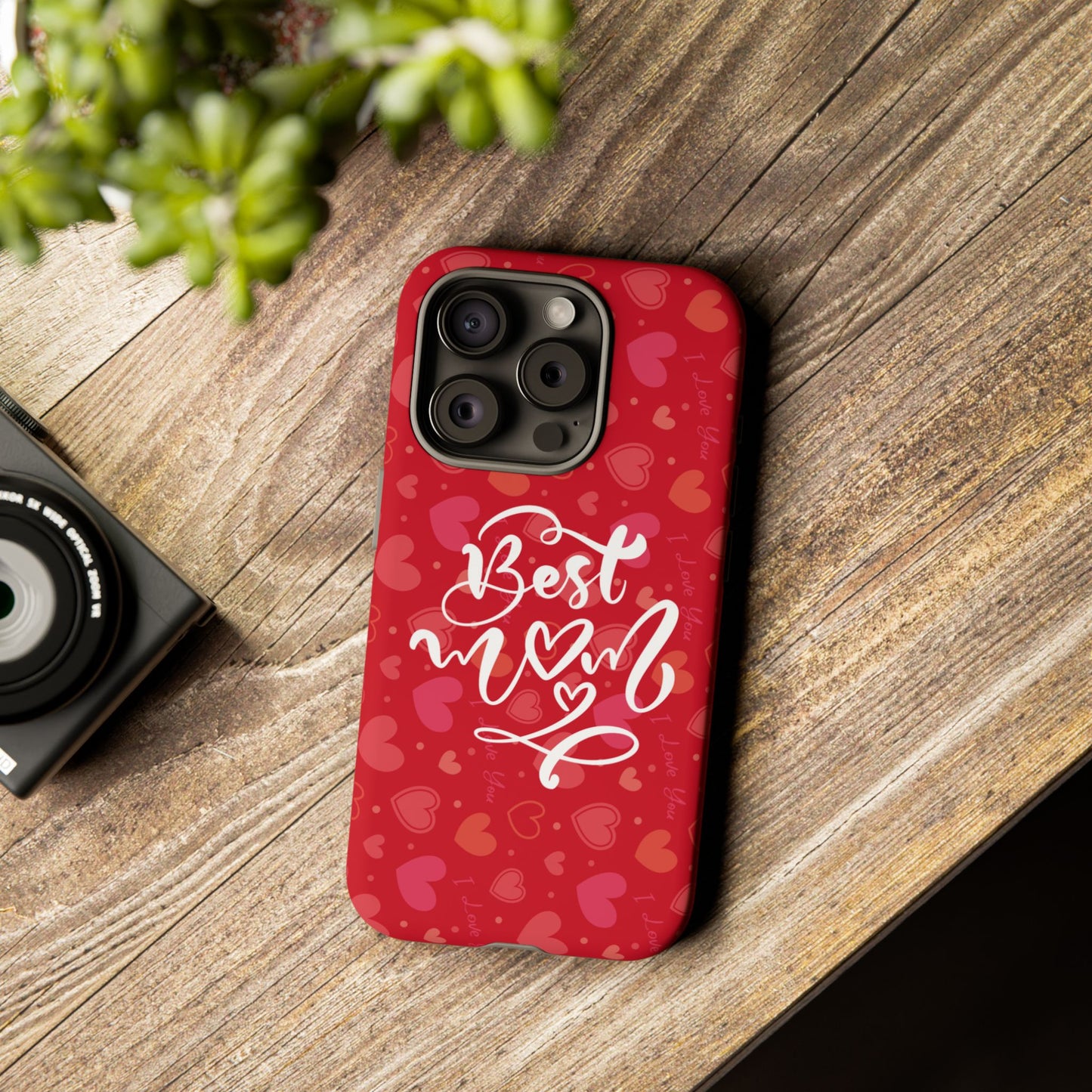 Best Mom Heart Phone Case - Tough and Stylish