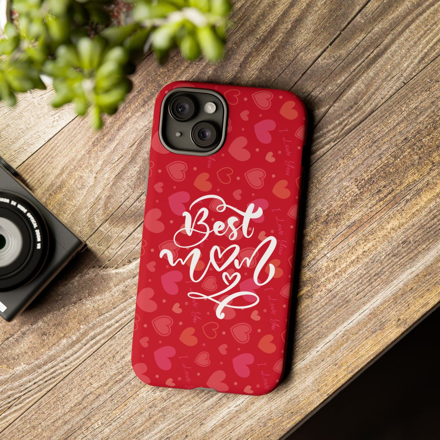 Best Mom Heart Phone Case - Tough and Stylish