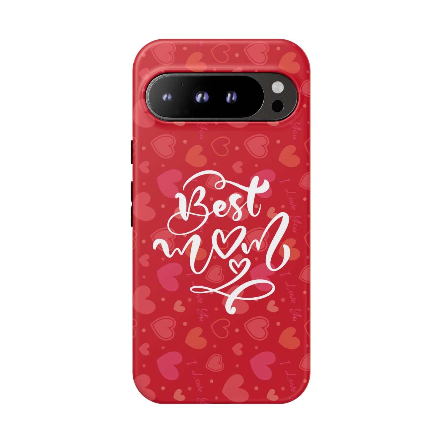 Best Mom Heart Phone Case - Tough and Stylish