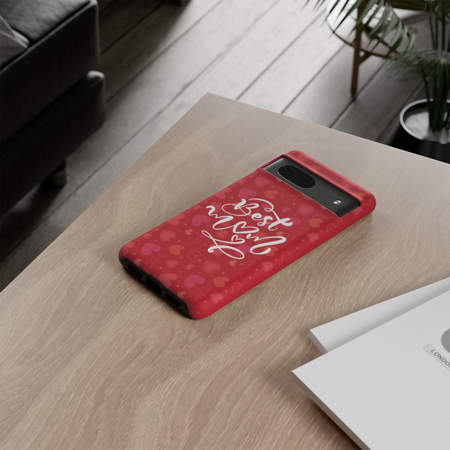Best Mom Heart Phone Case - Tough and Stylish