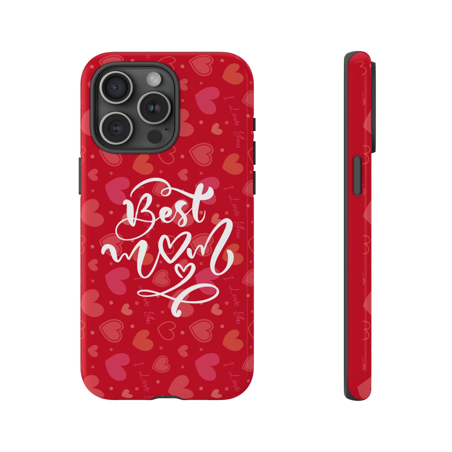 Best Mom Heart Phone Case - Tough and Stylish