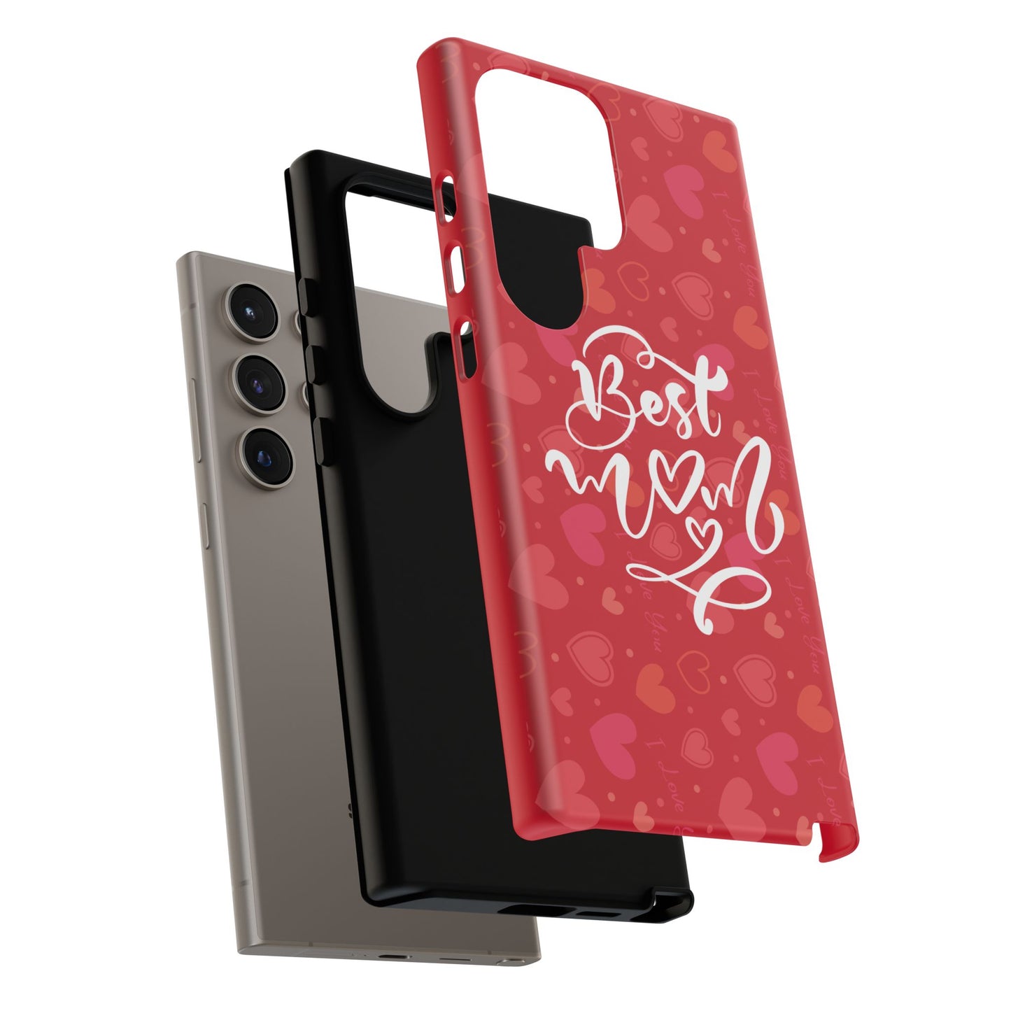 Best Mom Heart Phone Case - Tough and Stylish