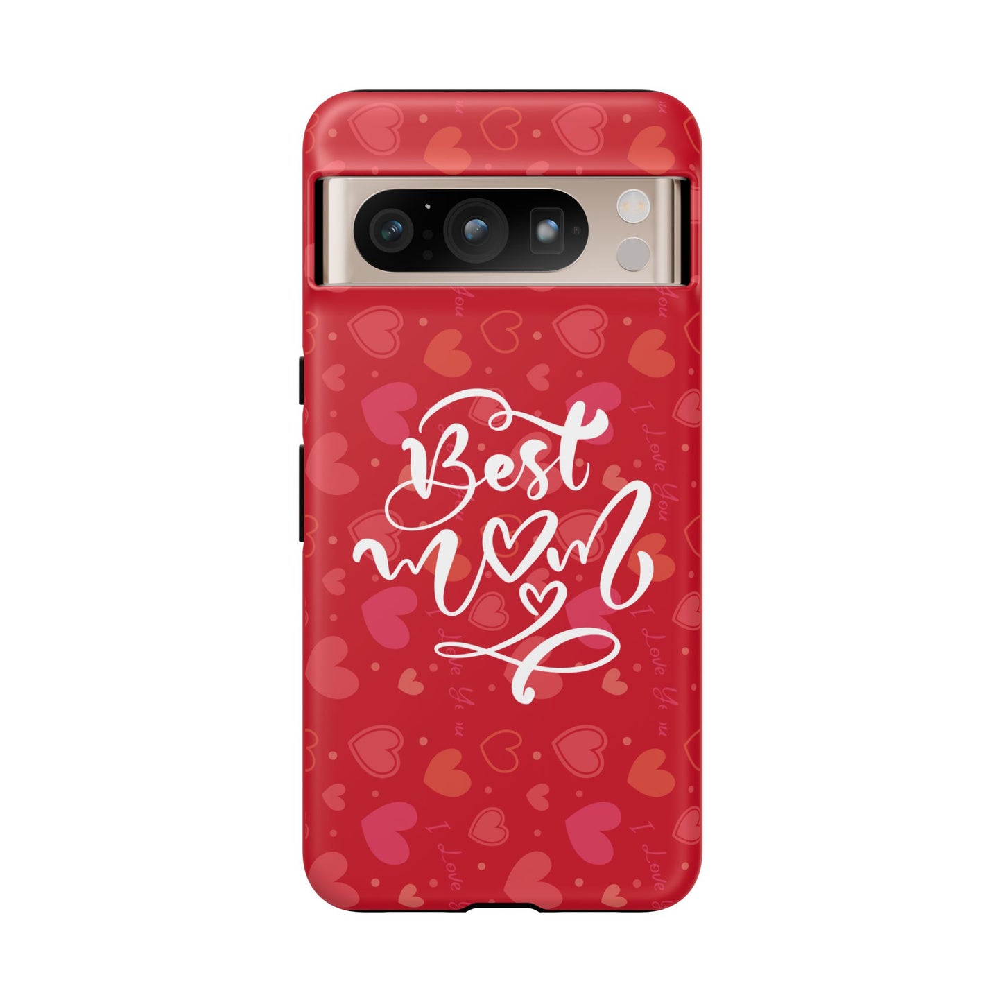Best Mom Heart Phone Case - Tough and Stylish