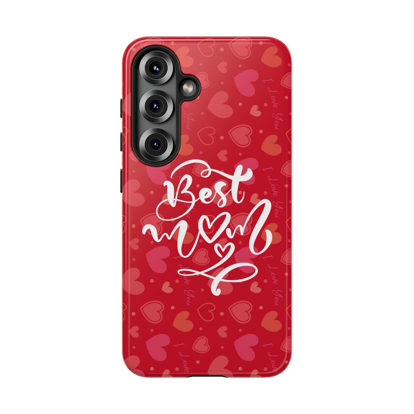 Best Mom Heart Phone Case - Tough and Stylish