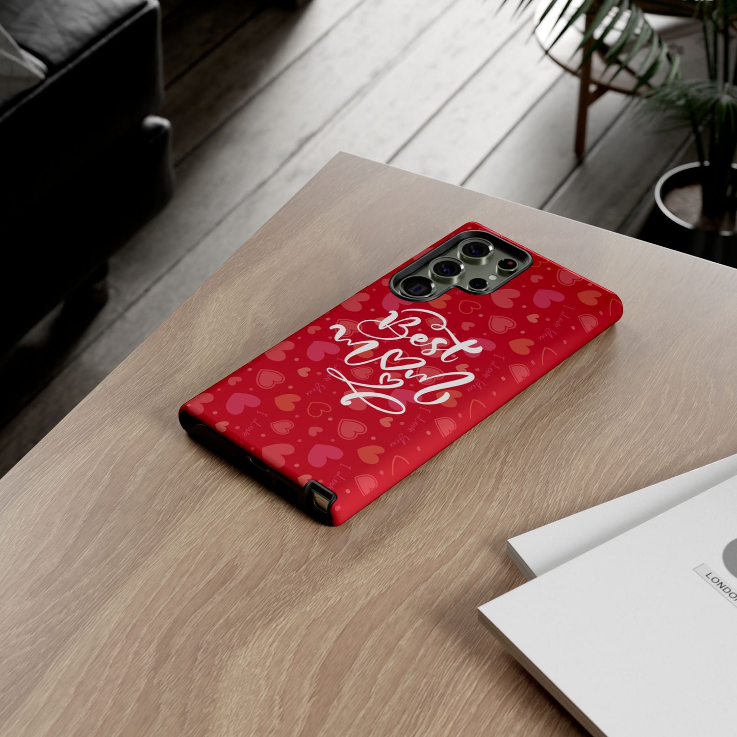 Best Mom Heart Phone Case - Tough and Stylish