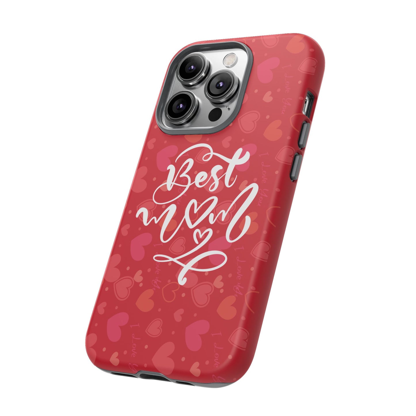 Best Mom Heart Phone Case - Tough and Stylish