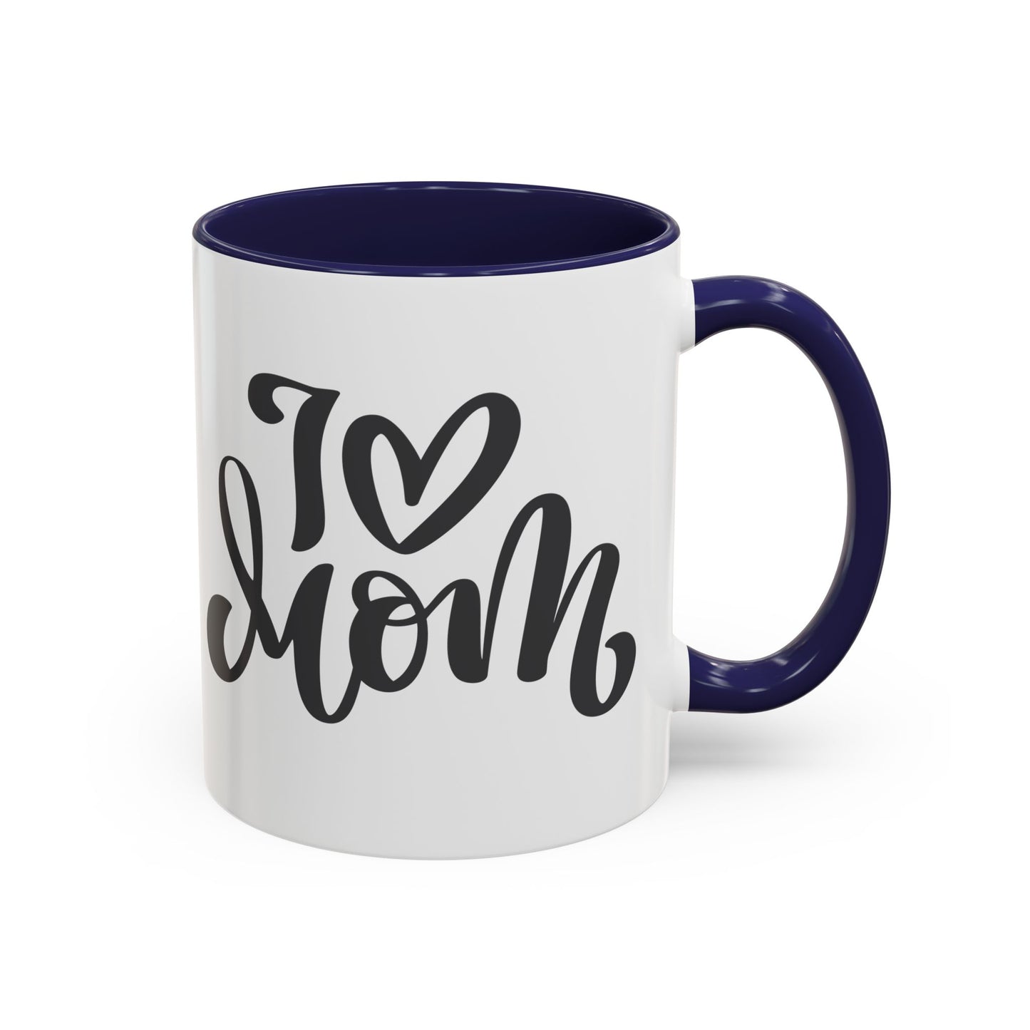 Heartfelt Mom Accent Coffee Mug – 11 & 15oz