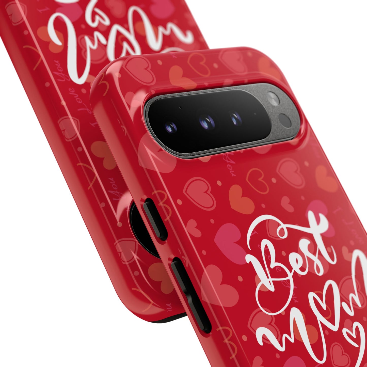 Best Mom Heart Phone Case - Tough and Stylish