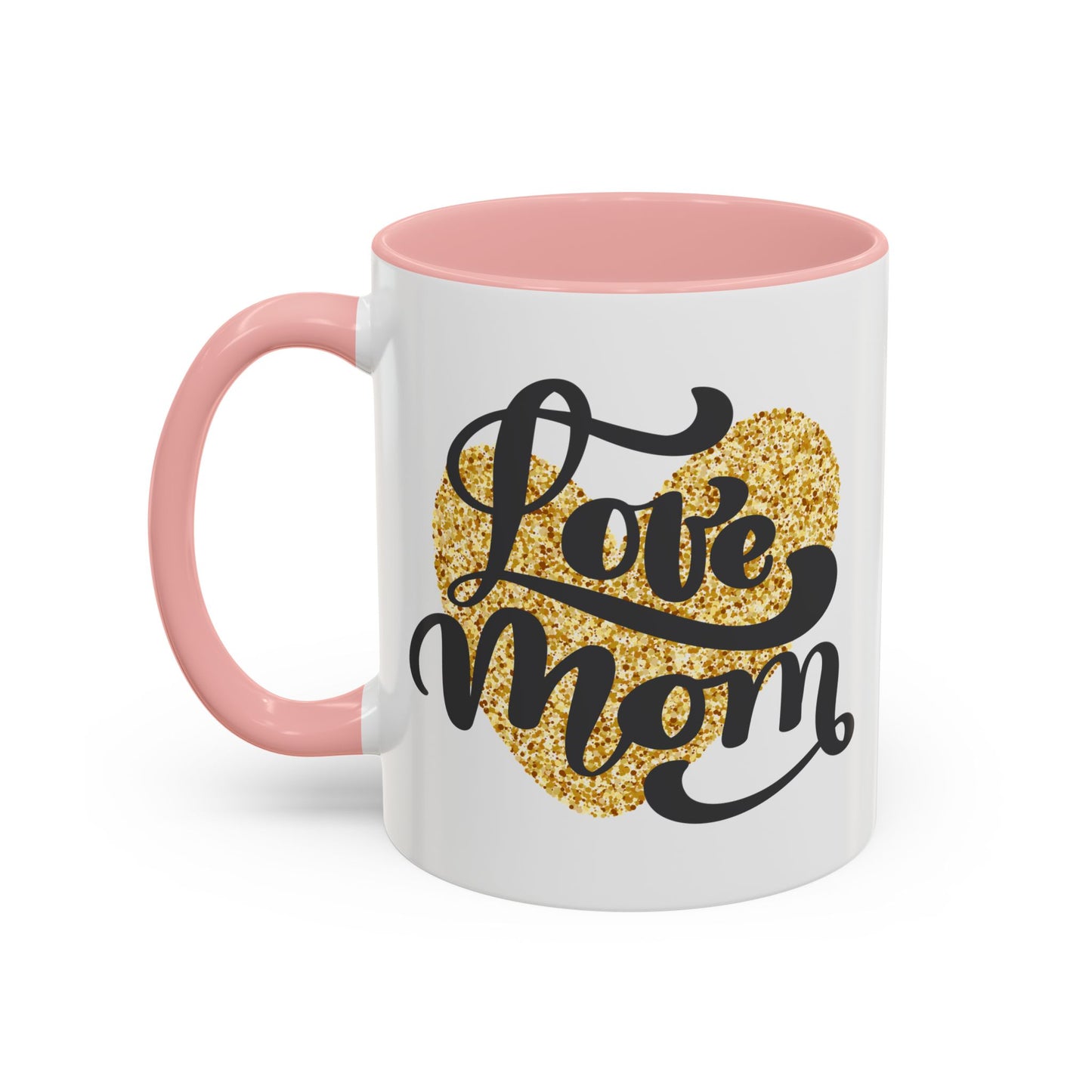 Heartfelt Mom Accent Coffee Mug – 11 & 15oz