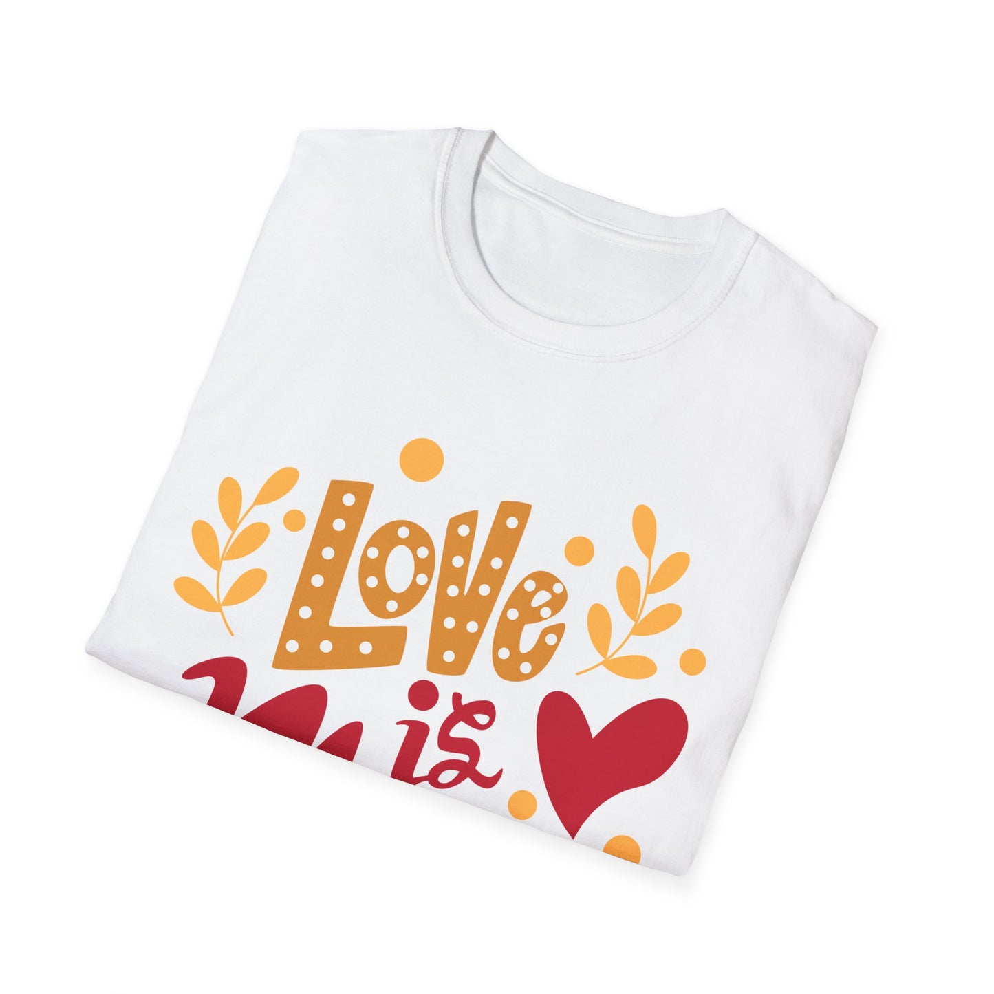 Love is Mama Unisex T-Shirt - Best Mom Ever Graphic Tee