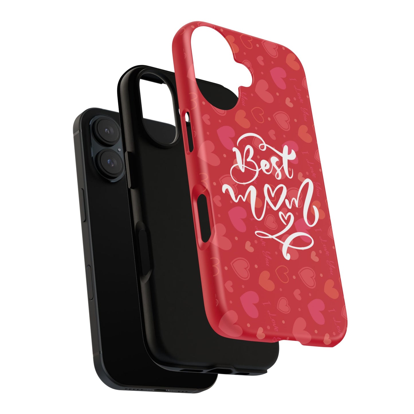 Best Mom Heart Phone Case - Tough and Stylish