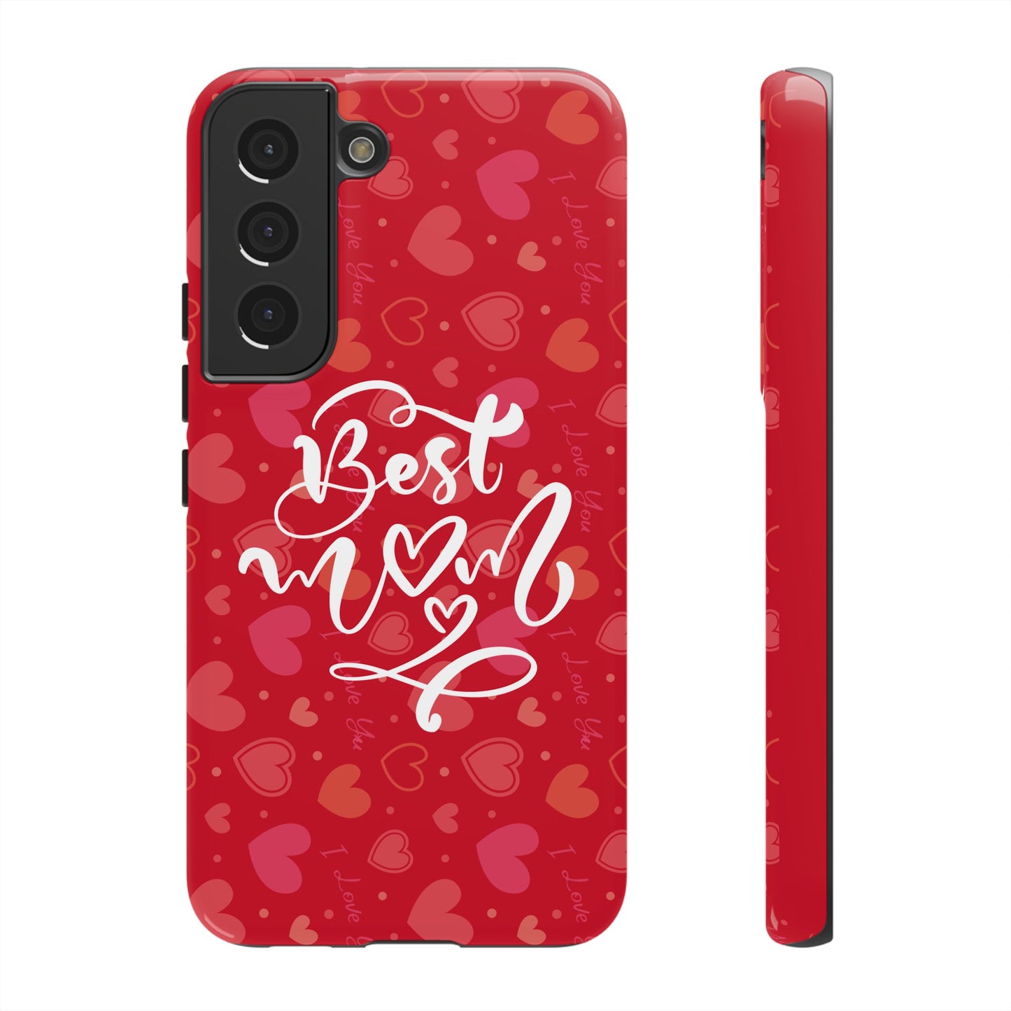 Best Mom Heart Phone Case - Tough and Stylish