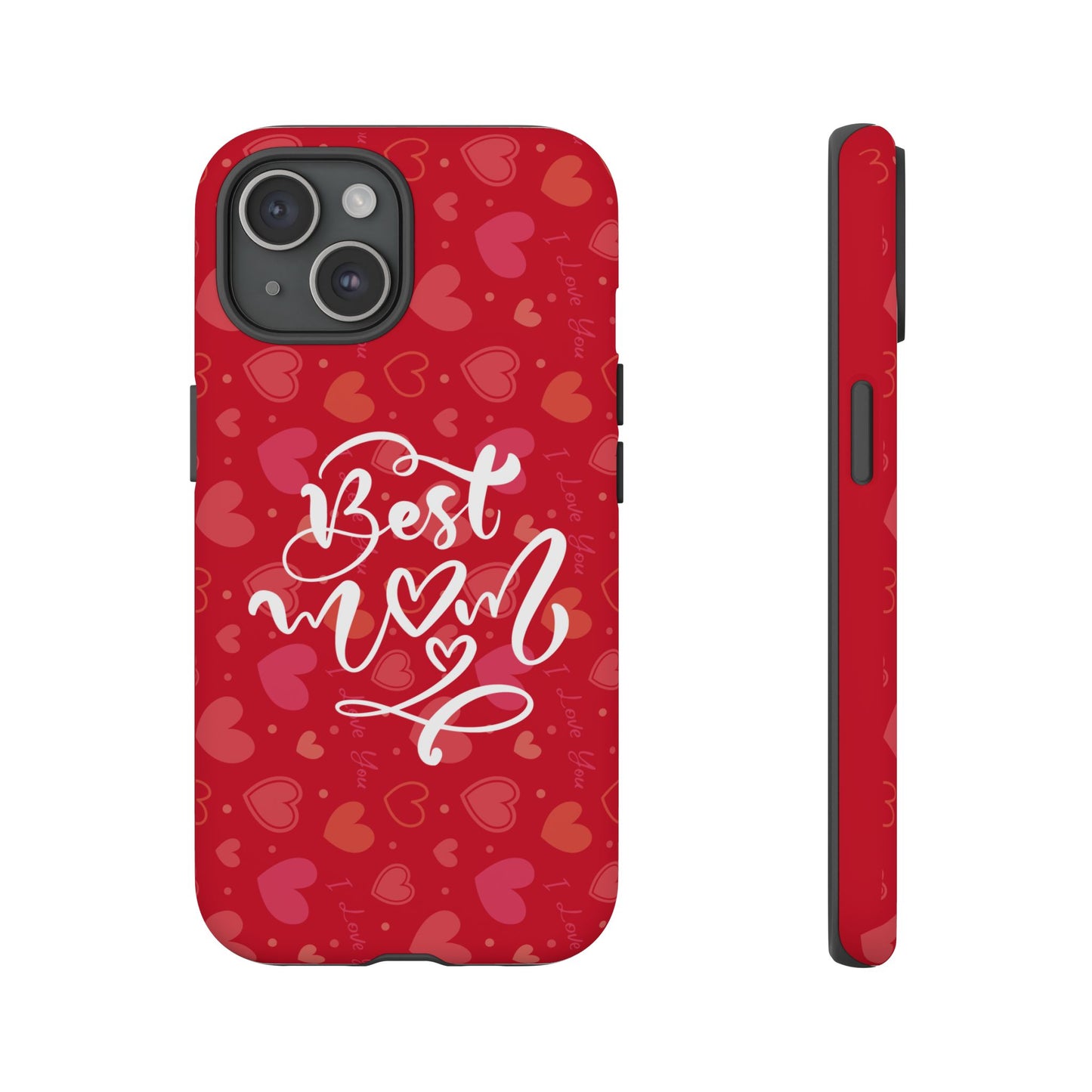 Best Mom Heart Phone Case - Tough and Stylish