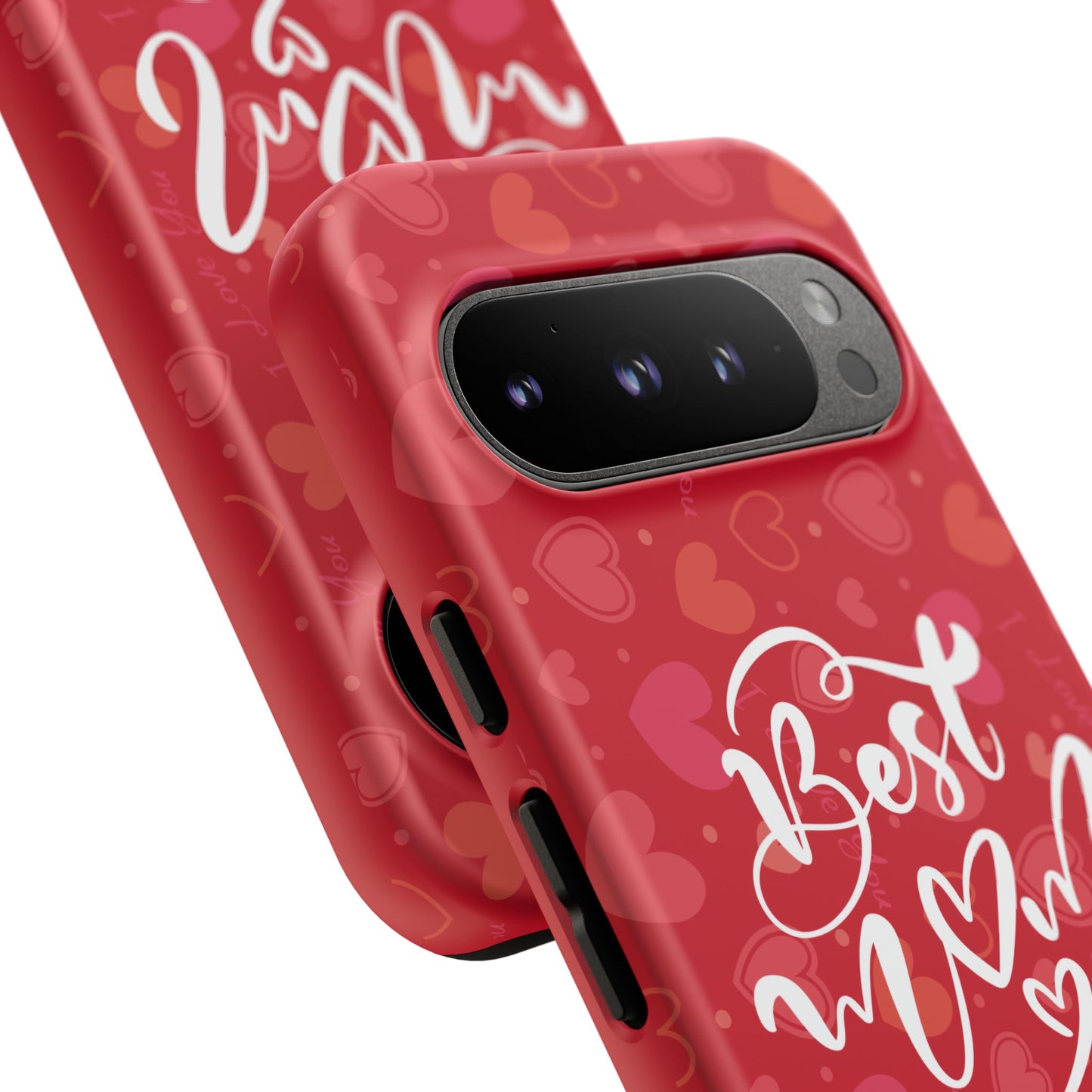 Best Mom Heart Phone Case - Tough and Stylish