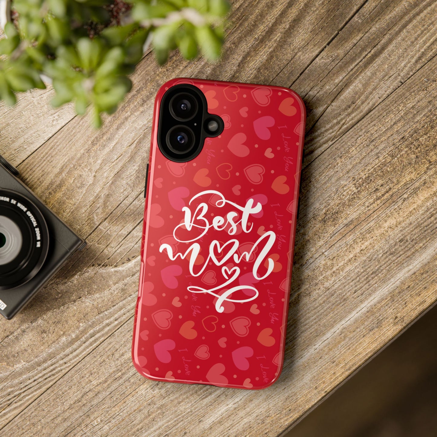 Best Mom Heart Phone Case - Tough and Stylish