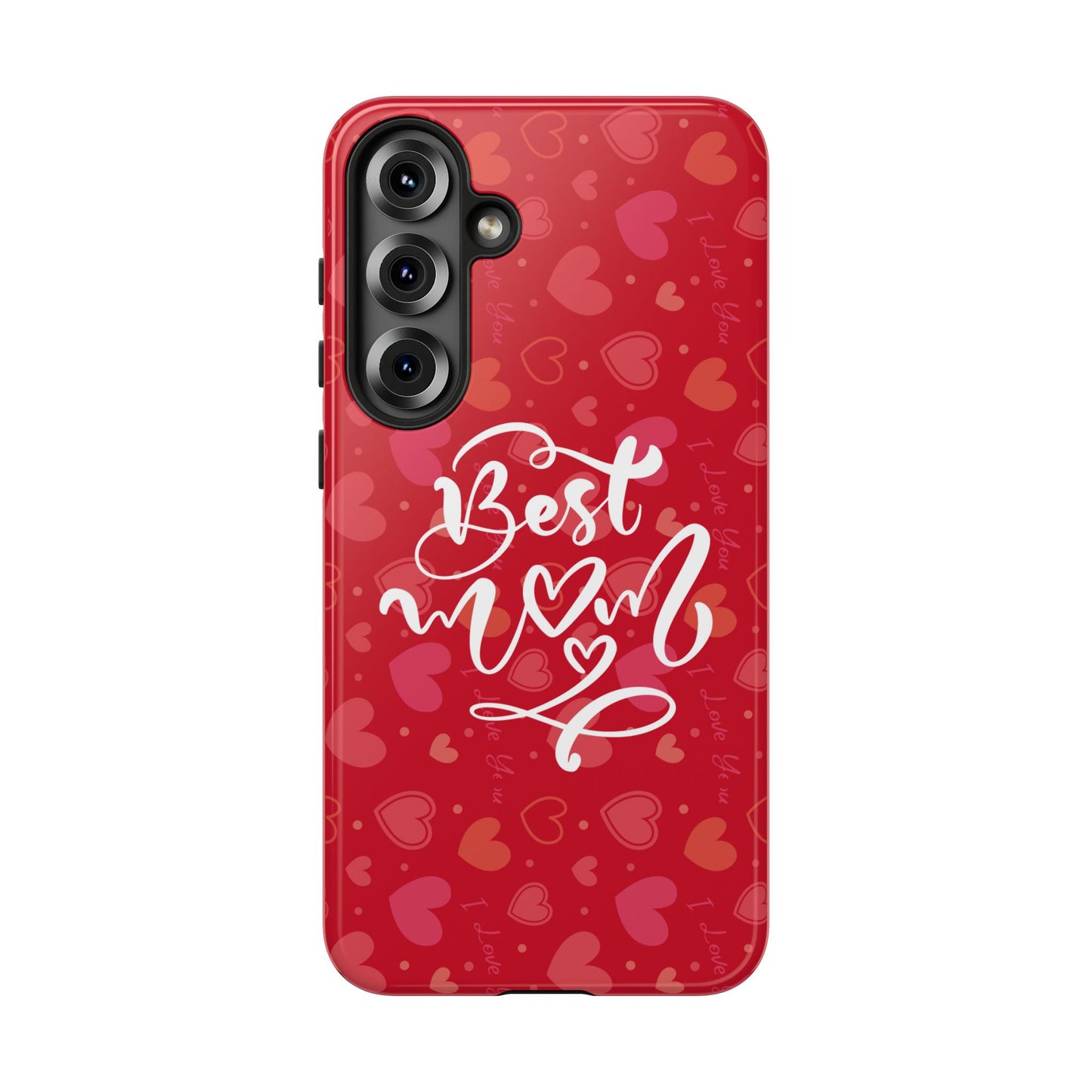 Best Mom Heart Phone Case - Tough and Stylish