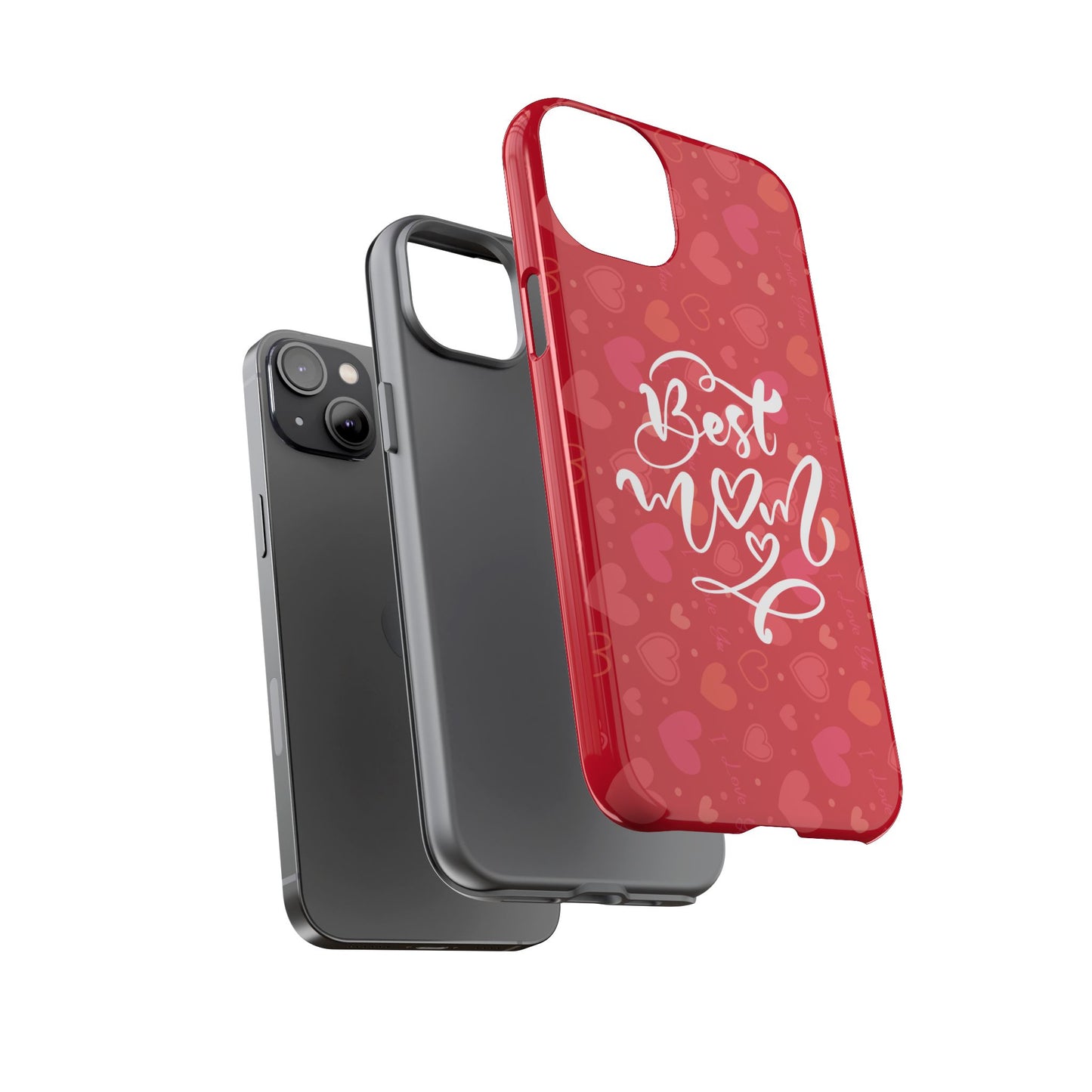 Best Mom Heart Phone Case - Tough and Stylish