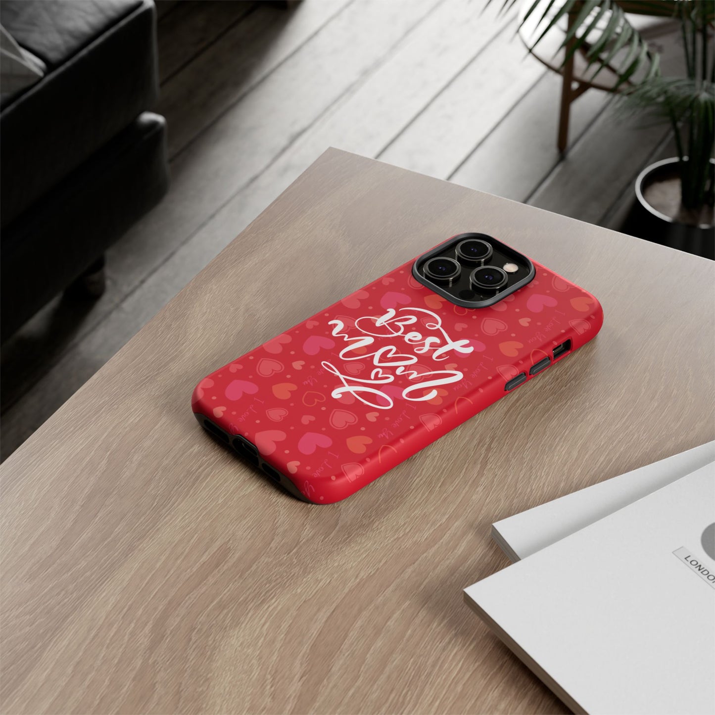 Best Mom Heart Phone Case - Tough and Stylish