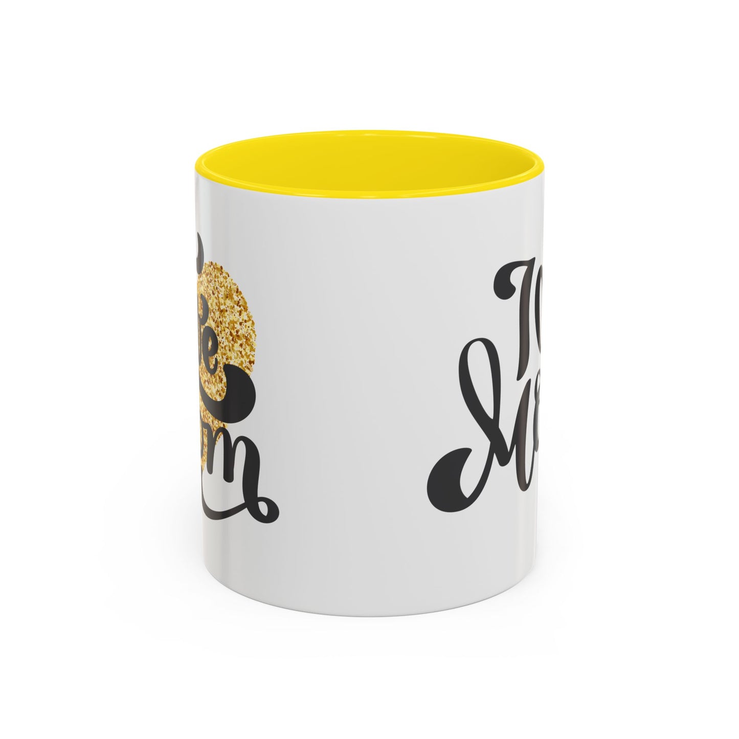 Heartfelt Mom Accent Coffee Mug – 11 & 15oz