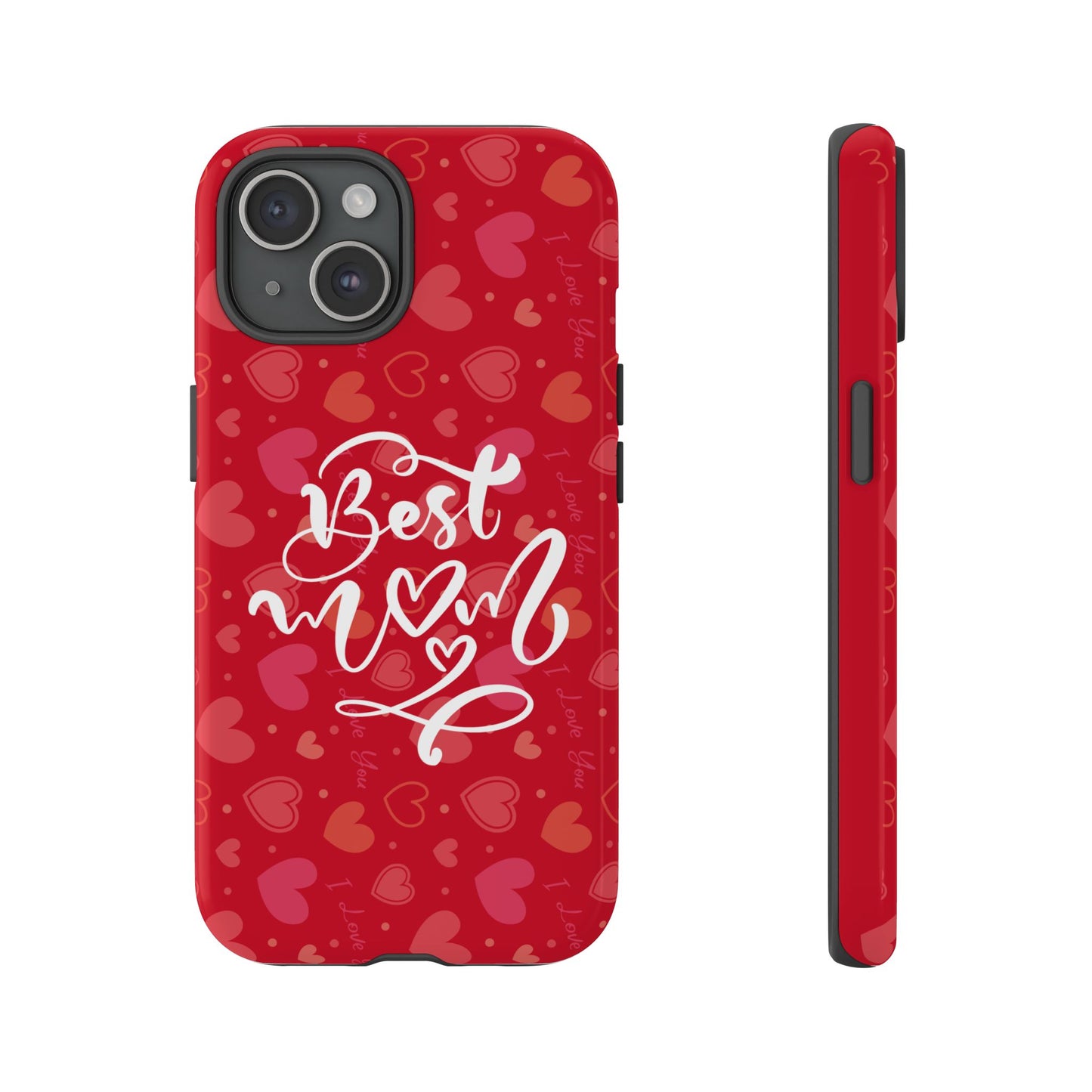 Best Mom Heart Phone Case - Tough and Stylish
