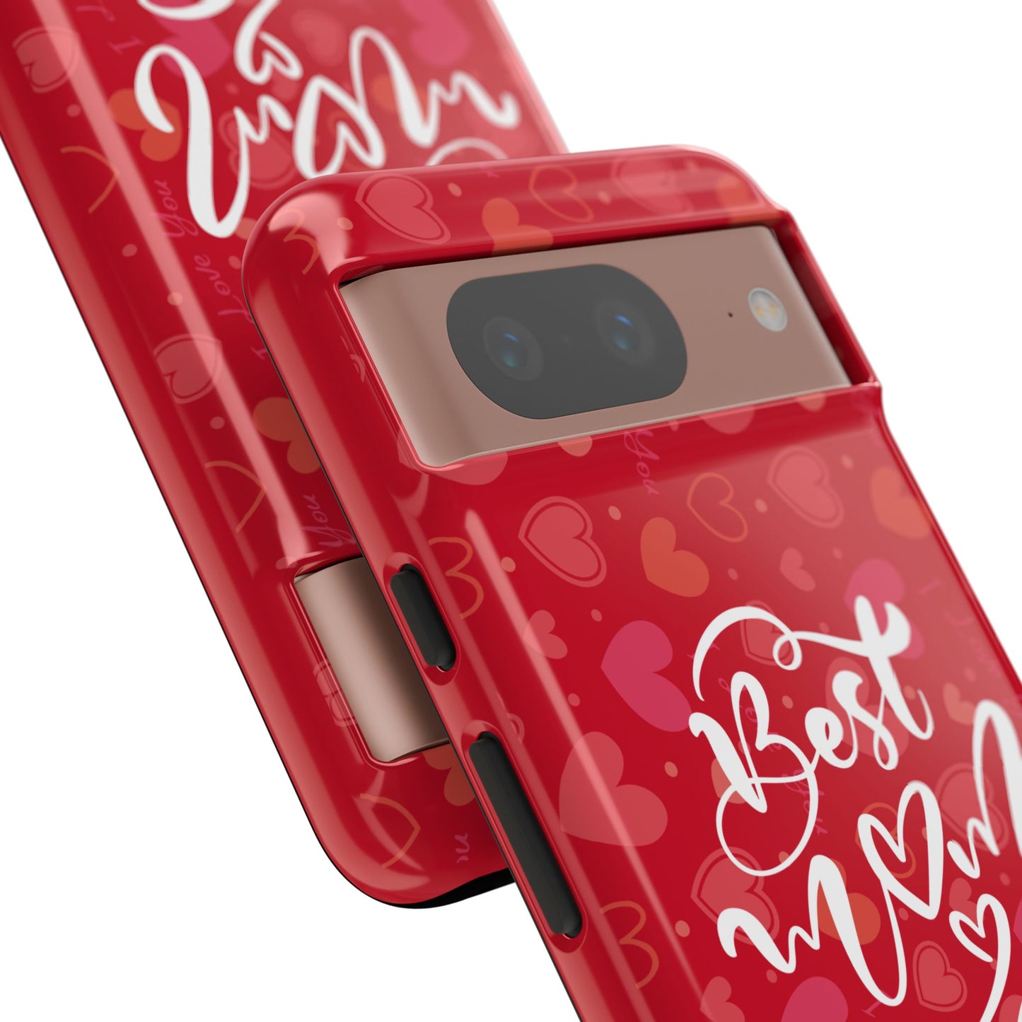 Best Mom Heart Phone Case - Tough and Stylish