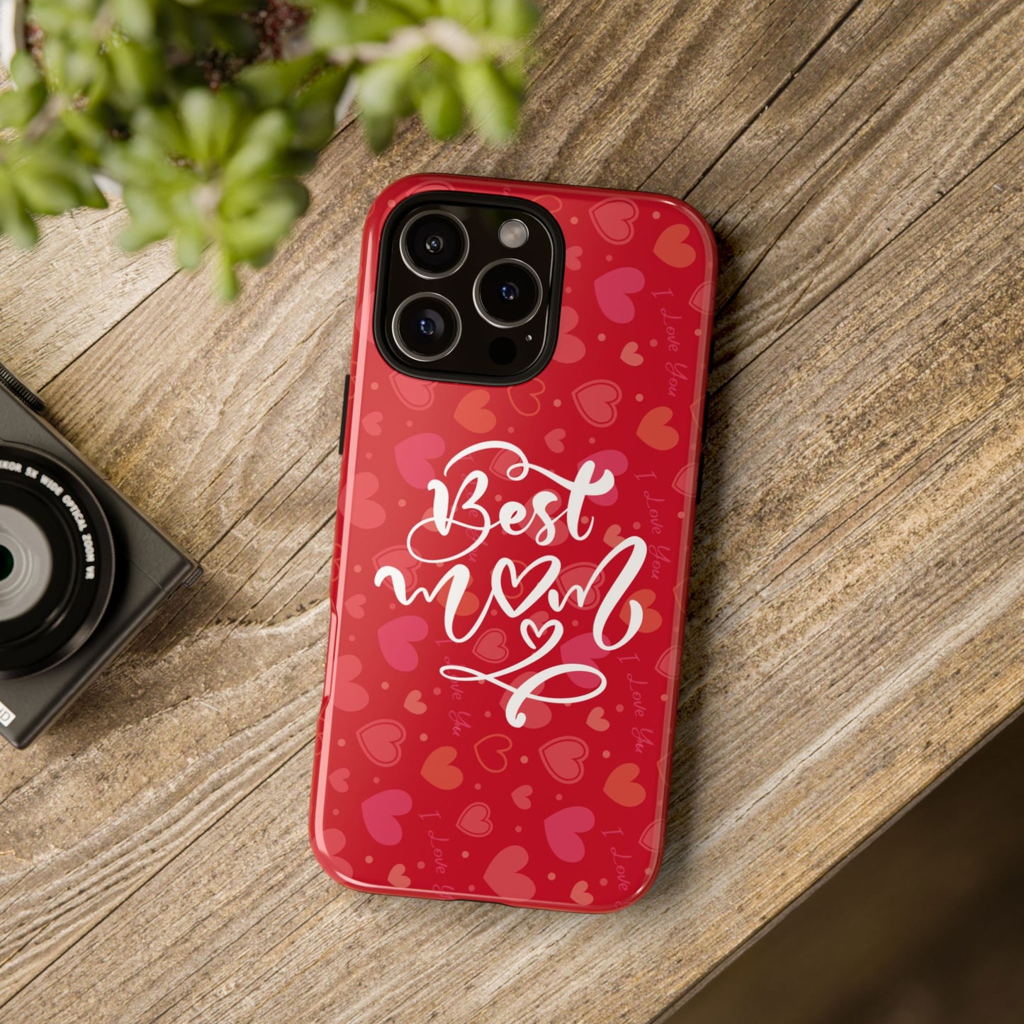 Best Mom Heart Phone Case - Tough and Stylish