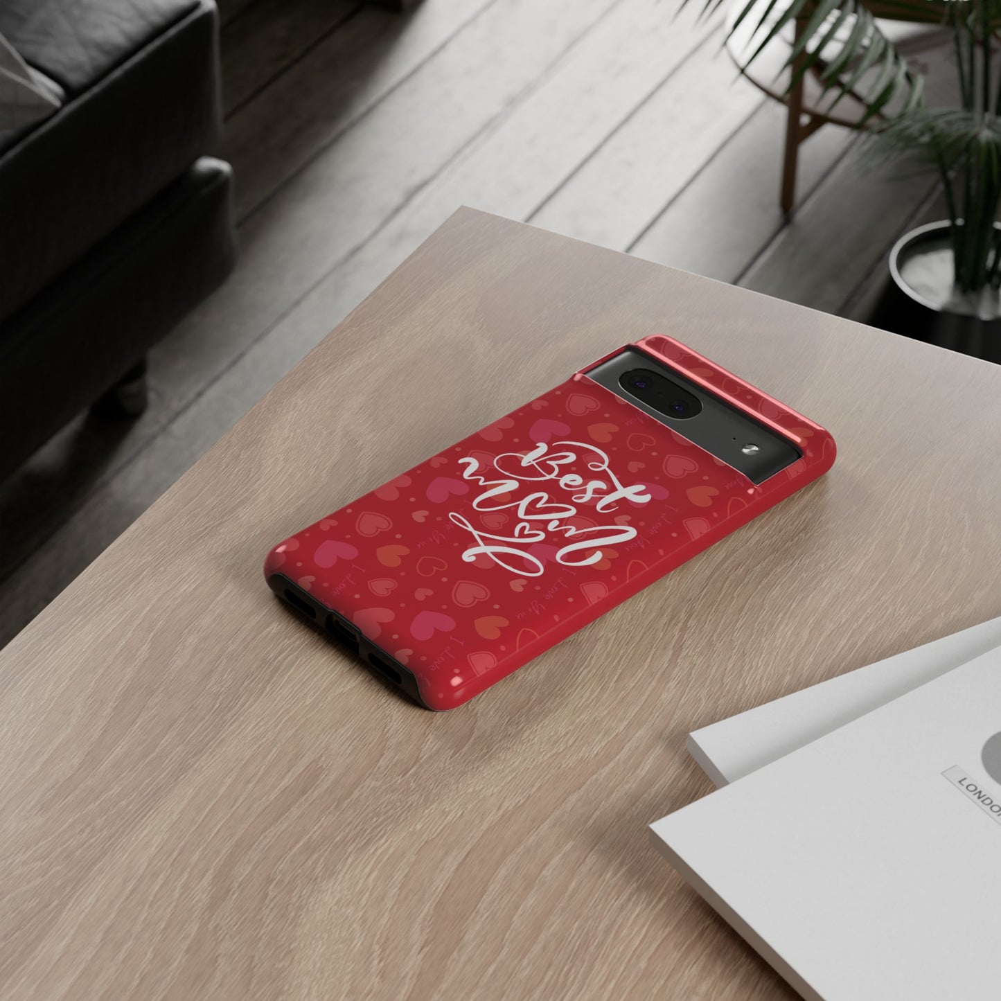 Best Mom Heart Phone Case - Tough and Stylish
