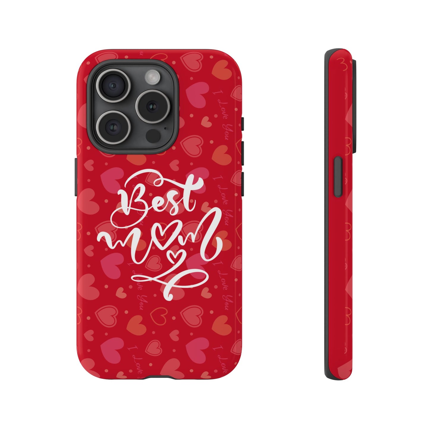 Best Mom Heart Phone Case - Tough and Stylish