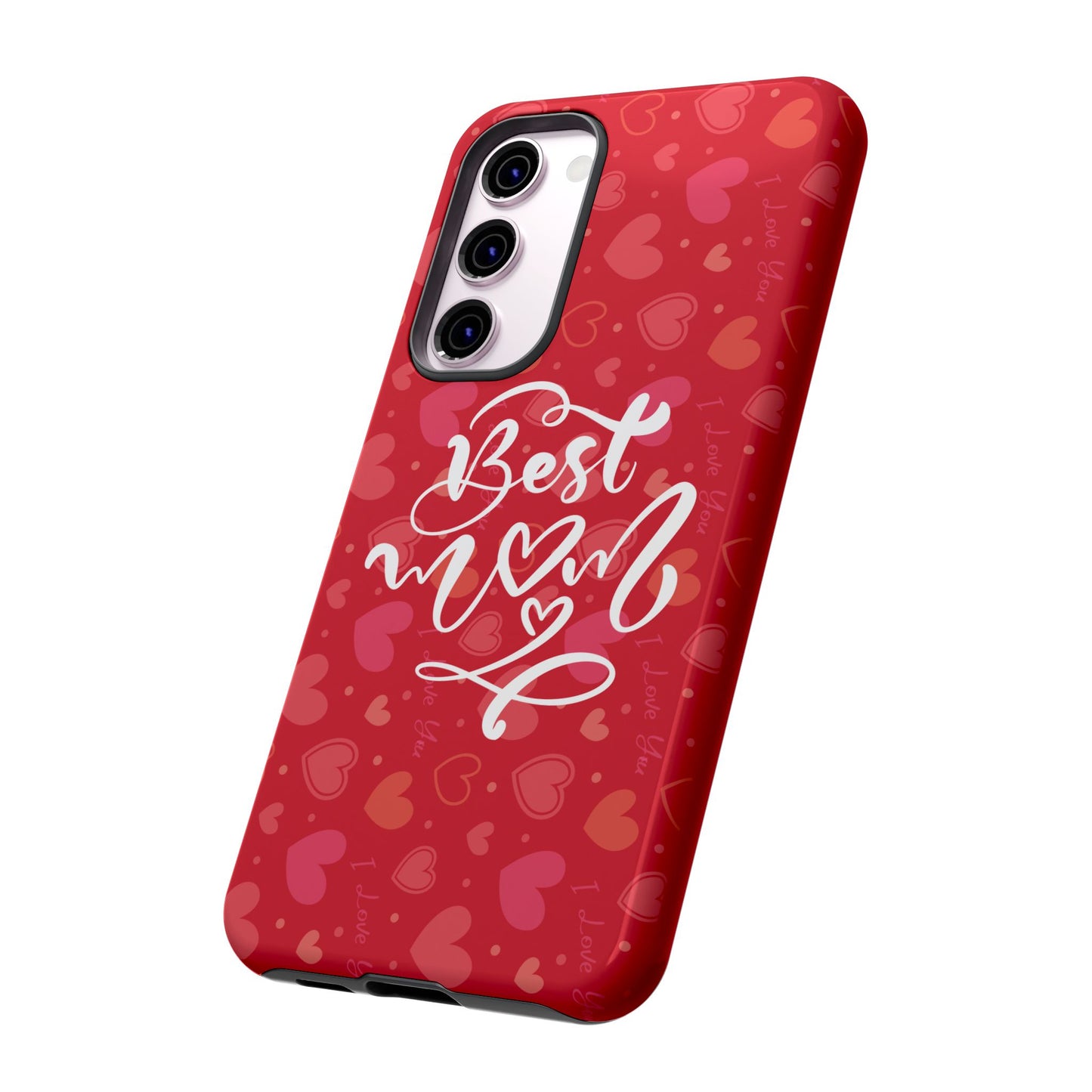 Best Mom Heart Phone Case - Tough and Stylish