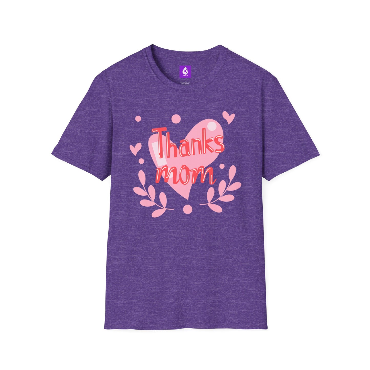 Thanks Mom Super Mom Unisex Softstyle T-Shirt - Perfect Gift for Mother's Day