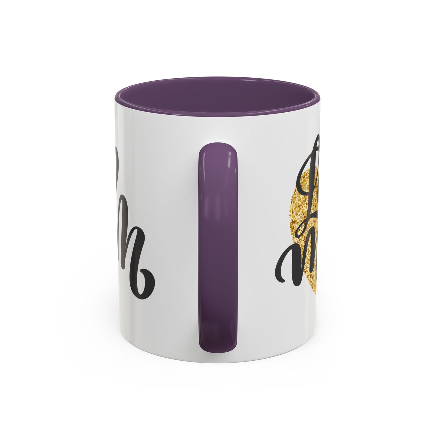 Heartfelt Mom Accent Coffee Mug – 11 & 15oz