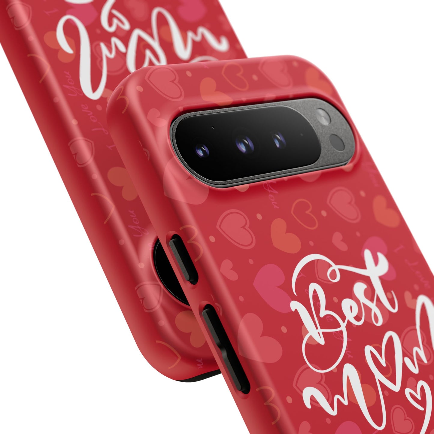 Best Mom Heart Phone Case - Tough and Stylish