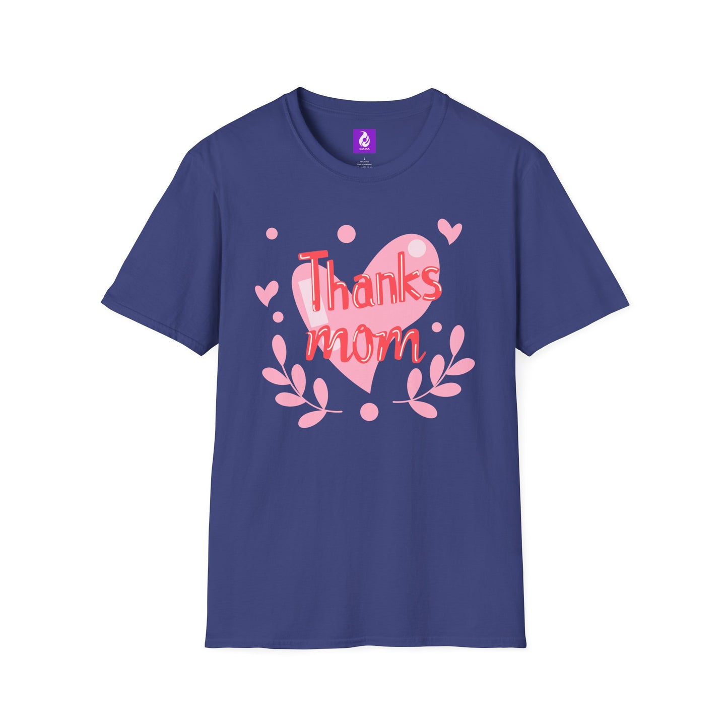 Thanks Mom Super Mom Unisex Softstyle T-Shirt - Perfect Gift for Mother's Day