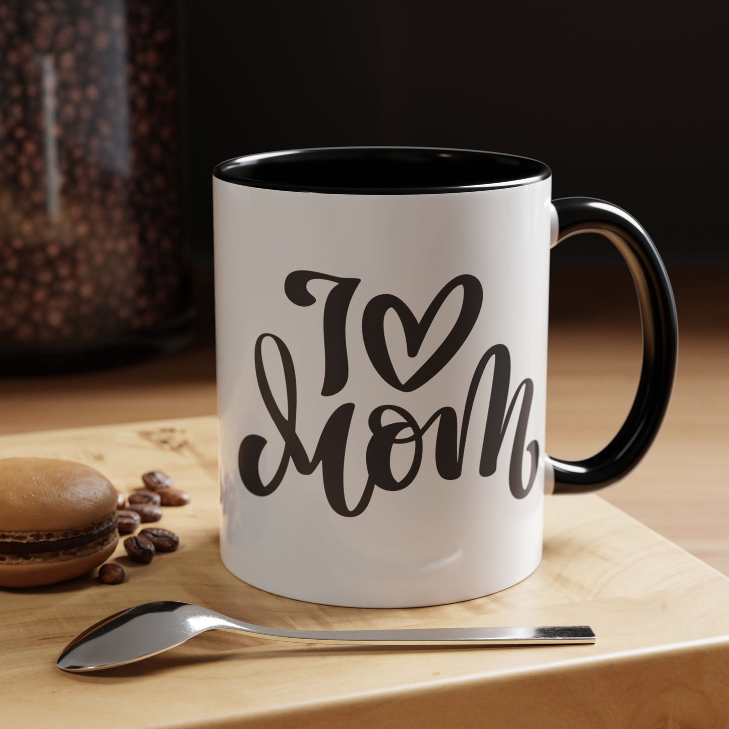 Heartfelt Mom Accent Coffee Mug – 11 & 15oz