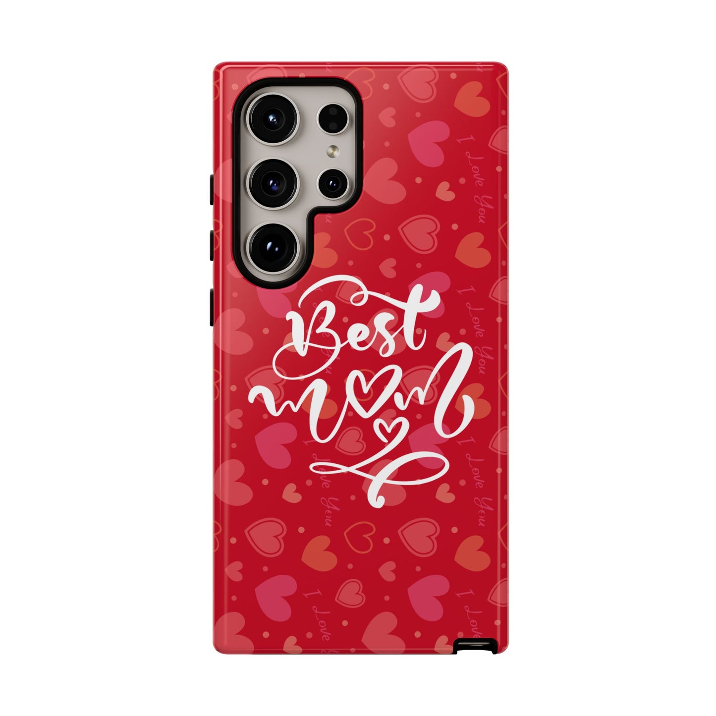 Best Mom Heart Phone Case - Tough and Stylish