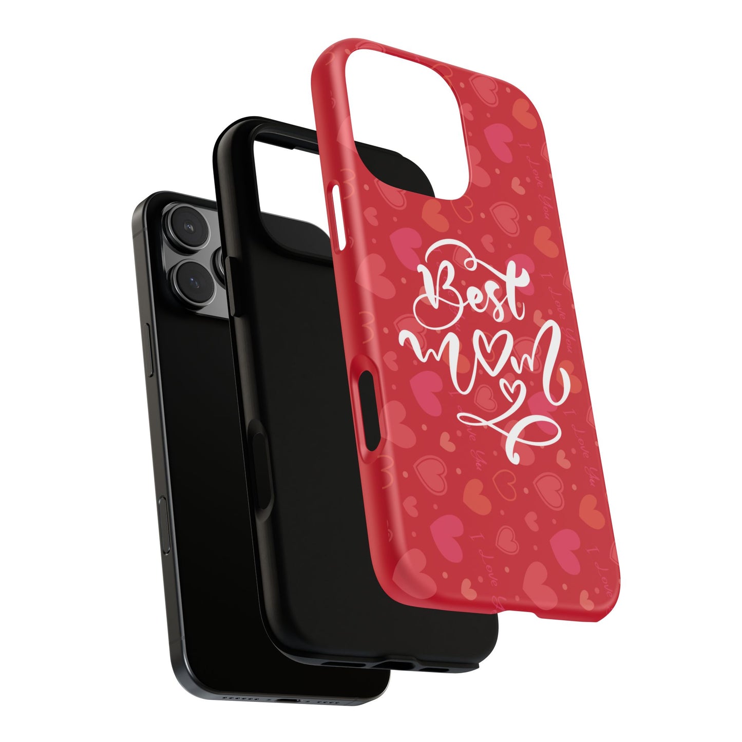 Best Mom Heart Phone Case - Tough and Stylish