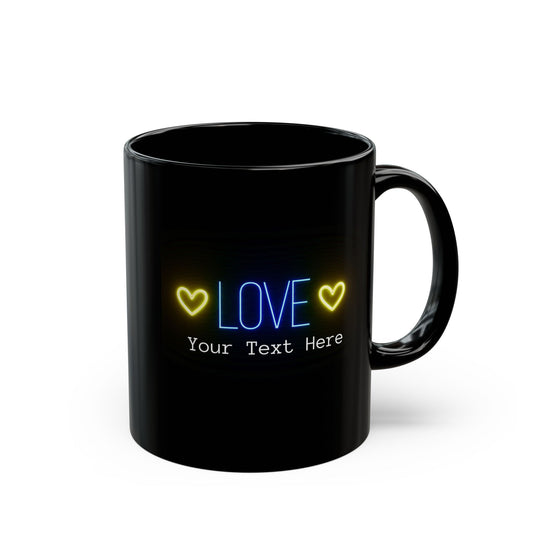 Customized Love Mug, Perfect Gift for Couples, Personalized Coffee Cup, Unique Valentines Day Present, Heartwarming Drinkware